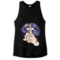 Don't Judge What You Don't Understand Autism Awareness Lip Ladies PosiCharge Tri-Blend Wicking Tank