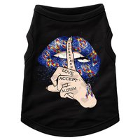 Don't Judge What You Don't Understand Autism Awareness Lip Doggie Tank
