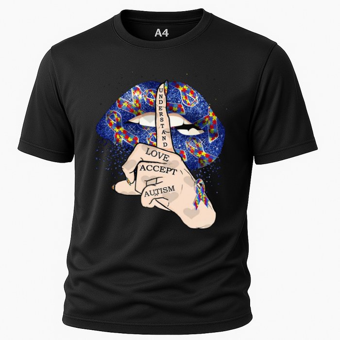 Don't Judge What You Don't Understand Autism Awareness Lip Performance Shirt