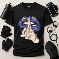 Don't Judge What You Don't Understand Autism Awareness Lip Performance Shirt