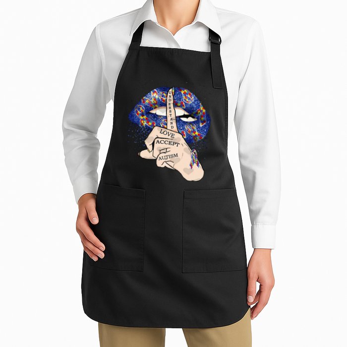 Don't Judge What You Don't Understand Autism Awareness Lip Apron