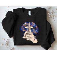 Don't Judge What You Don't Understand Autism Awareness Lip Sweatshirt