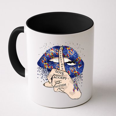Don't Judge What You Don't Understand Autism Awareness Lip Mug