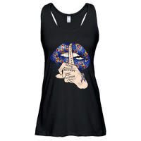 Don't Judge What You Don't Understand Autism Awareness Lip Ladies Essential Flowy Tank