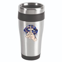 Don't Judge What You Don't Understand Autism Awareness Lip 16oz Travel Tumbler