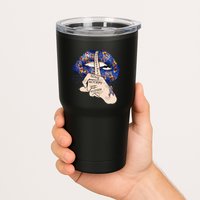Don't Judge What You Don't Understand Autism Awareness Lip Tumbler