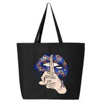 Don't Judge What You Don't Understand Autism Awareness Lip 25L Jumbo Tote