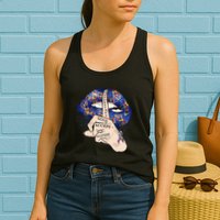 Don't Judge What You Don't Understand Autism Awareness Lip Womens Tank Top