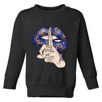 Don't Judge What You Don't Understand Autism Awareness Lip Toddler Sweatshirt
