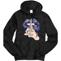 Don't Judge What You Don't Understand Autism Awareness Lip Tie Dye Hoodie