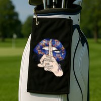 Don't Judge What You Don't Understand Autism Awareness Lip Golf Towel