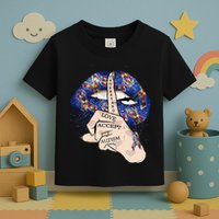 Don't Judge What You Don't Understand Autism Awareness Lip Toddler T-Shirt