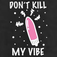 Don't Kill My Vibe Funny  7 Panel Mesh Trucker Snapback Hat