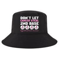 Don't Let Breast Cancer Steal Second 2nd Base Cool Comfort Performance Bucket Hat