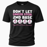 Don't Let Breast Cancer Steal Second 2nd Base Cooling Performance Crew T-Shirt