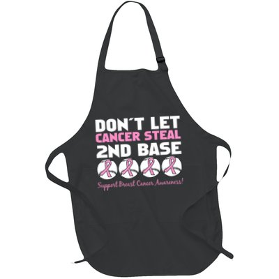 Don't Let Breast Cancer Steal Second 2nd Base Apron