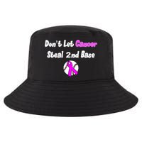 Don't Let Cancer Steal Second Base Cool Comfort Performance Bucket Hat