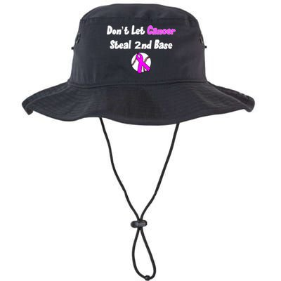 Don't Let Cancer Steal Second Base Bucket Hat