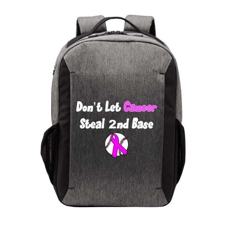 Don't Let Cancer Steal Second Base Vector Backpack