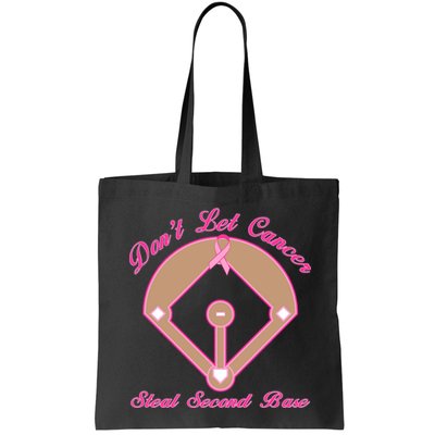 Don't Let Cancer Steal Second Base Diamond Bag
