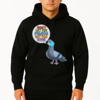 Don't Let the Pigeon Get Too Close Social Distancing Hoodie