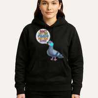 Don't Let the Pigeon Get Too Close Social Distancing Hoodie