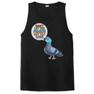 Don't Let the Pigeon Get Too Close Social Distancing PosiCharge Competitor Tank