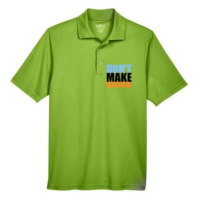 Don't Make Excuses Men's Origin Performance Pique Polo