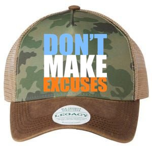 Don't Make Excuses Legacy Tie Dye Trucker Hat