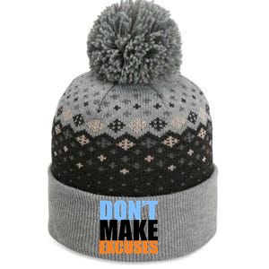 Don't Make Excuses The Baniff Cuffed Pom Beanie