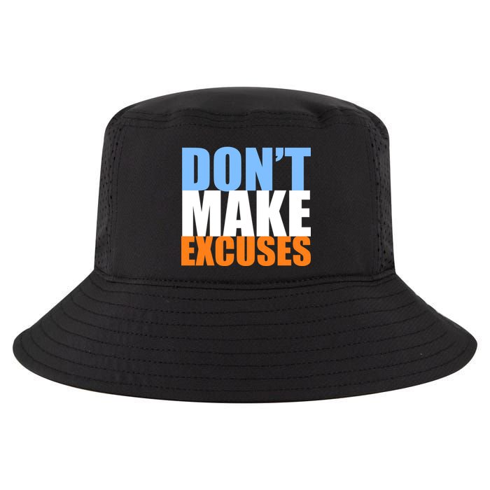 Don't Make Excuses Cool Comfort Performance Bucket Hat