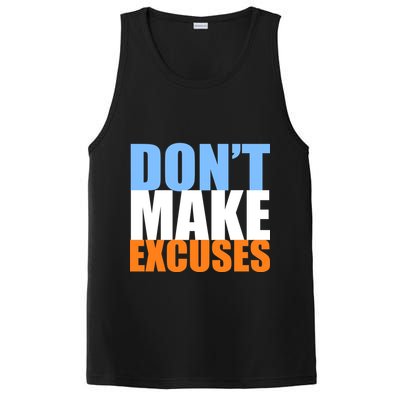 Don't Make Excuses PosiCharge Competitor Tank