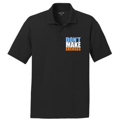 Don't Make Excuses PosiCharge RacerMesh Polo