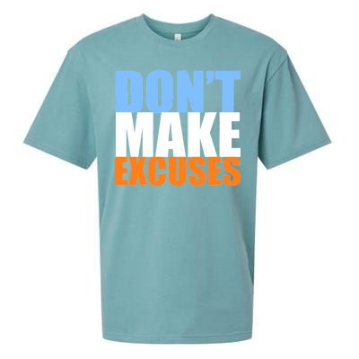 Don't Make Excuses Sueded Cloud Jersey T-Shirt