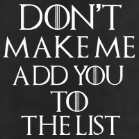 Don't Make Me Add You To The List 7 Panel Mesh Trucker Snapback Hat