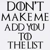 Don't Make Me Add You To The List Garment-Dyed Sweatshirt