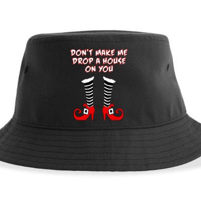 Don't Make Me Drop A House On You Sustainable Bucket Hat