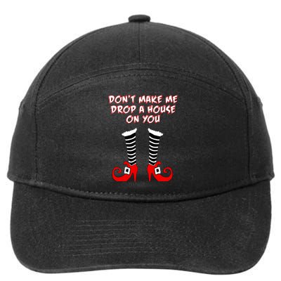 Don't Make Me Drop A House On You 7-Panel Snapback Hat