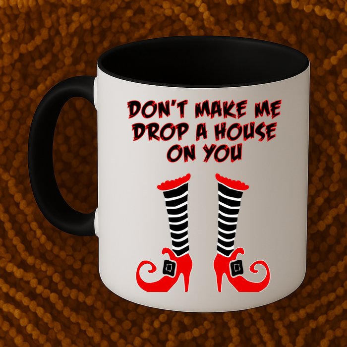 Don't Make Me Drop A House On You Mug