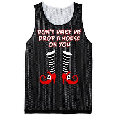 Don't Make Me Drop A House On You Mesh Reversible Basketball Jersey Tank