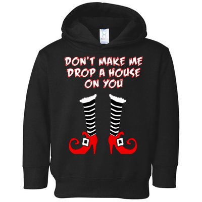 Don't Make Me Drop A House On You Toddler Hoodie