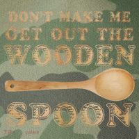Don't Make Me Get Out the Wooden Spoon Legacy Tie Dye Trucker Hat