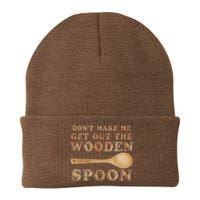 Don't Make Me Get Out the Wooden Spoon Knit Cap Winter Beanie