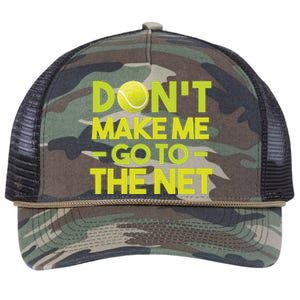 Don't Make Me Go To The Net Retro Rope Trucker Hat Cap