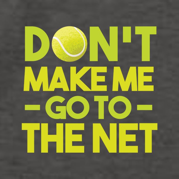 Don't Make Me Go To The Net Vector Backpack