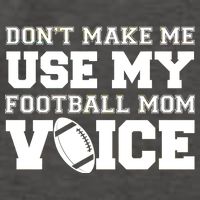 Don't Make Me Use My Football Mom Voice Vector Backpack