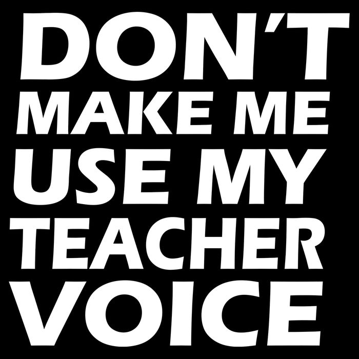 Don't Make Me Use My Teacher Voice Tie-Dye T-Shirt