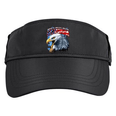 Don't Mess With America Adult Drive Performance Visor