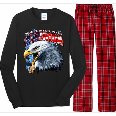 Don't Mess With America Long Sleeve Pajama Set