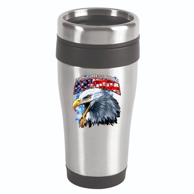 Don't Mess With America 16oz Travel Tumbler